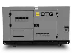 Дизельный генератор CTG 88P в кожухе с АВР