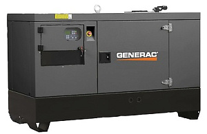 Дизельный генератор Generac PME15S 1ф в кожухе