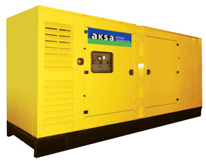 Дизельные генераторы Дизельный генератор Aksa AD-330 в кожухе с АВР
