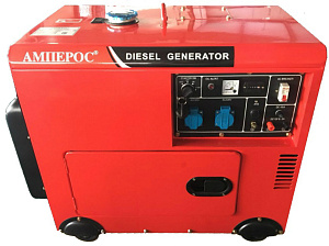 Дизельный генератор АМПЕРОС LDG 8500 S-3