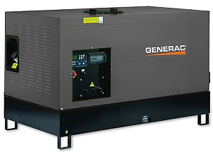 Дизельный генератор Generac PME15B 1ф в кожухе с АВР