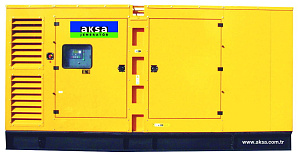 Дизельные генераторы Дизельный генератор Aksa AD-490 в кожухе