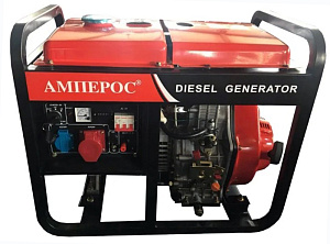 Дизельный генератор АМПЕРОС LDG 8500 E-3 с АВР