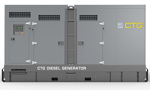 Дизельный генератор CTG 150C в кожухе
