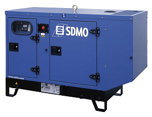 Дизельный генератор SDMO T 33 в кожухе