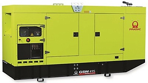 Дизельный генератор Pramac GSW 415 P в кожухе с АВР