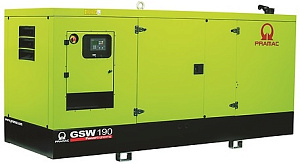 Дизельный генератор Pramac GSW 190 I в кожухе