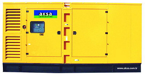 Дизельные генераторы Дизельный генератор Aksa AD-330 в кожухе