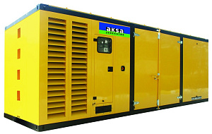 Дизельные генераторы Дизельный генератор Aksa APD1100C в кожухе с АВР