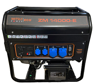 Бензиновый генератор Mitsui Power ZM 14000 E с АВР